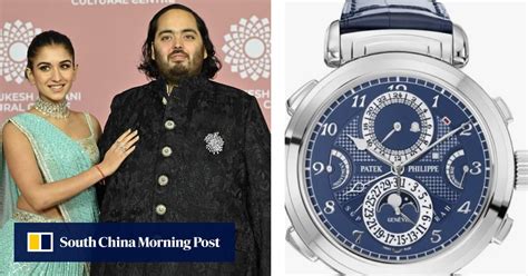 anant ambani watch price patek philippe|mukesh ambani son watch price.